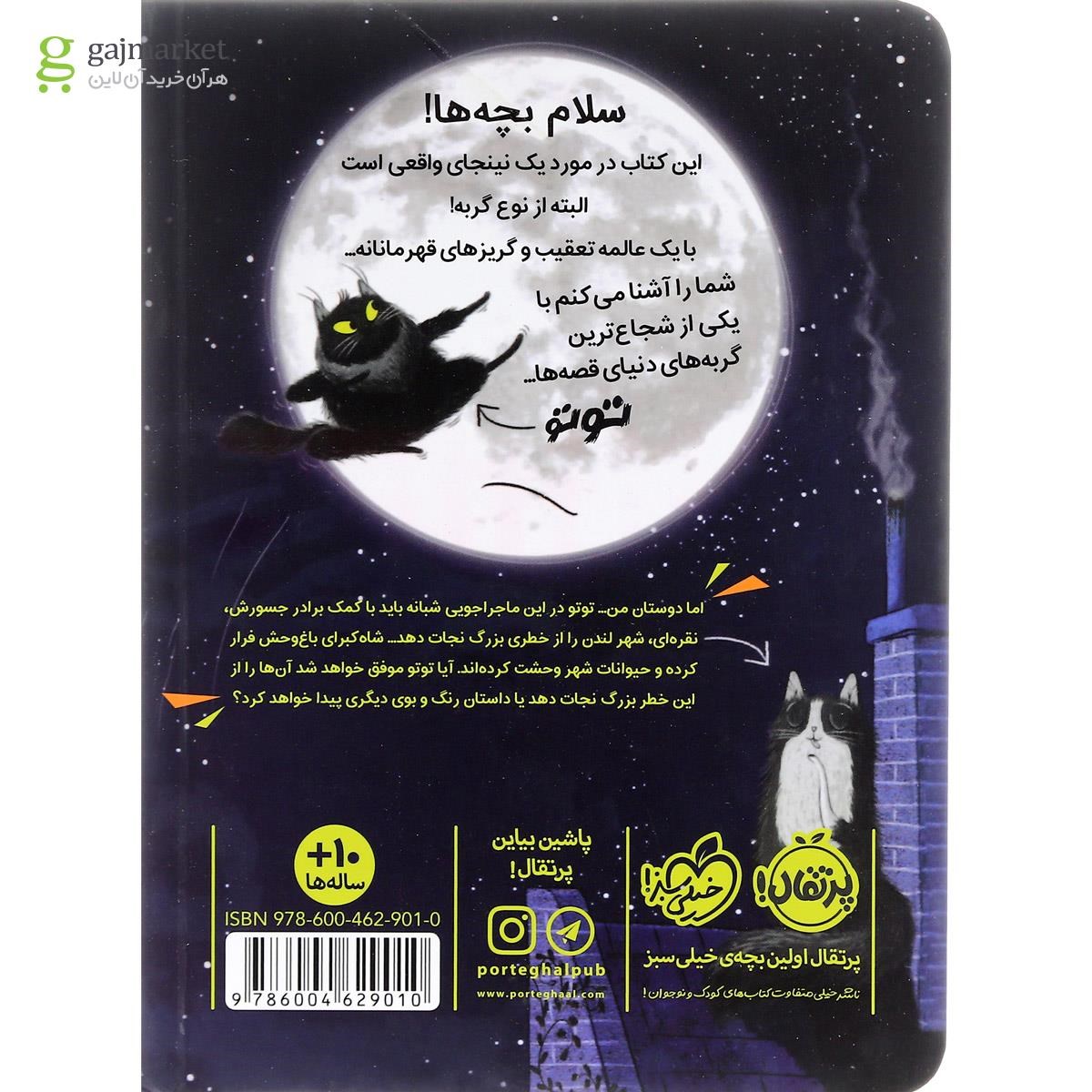 تصویر از کتاب در تعقیب مار کبرا مجموعه گربه نینجا جلد 1