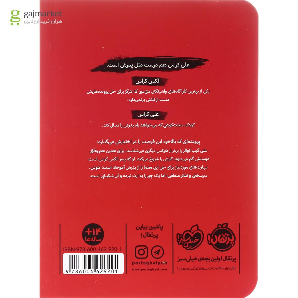 تصویر از کتاب چند دقیقه بعد از خدا حافظی مجموعه کراس کارآگاه جوان جلد 1