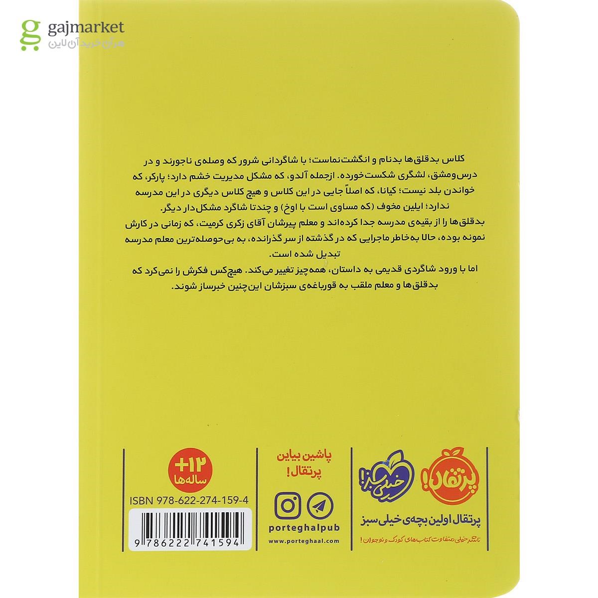 تصویر از کتاب بدقلق ها و معلمی به اسم قورباغه سبز