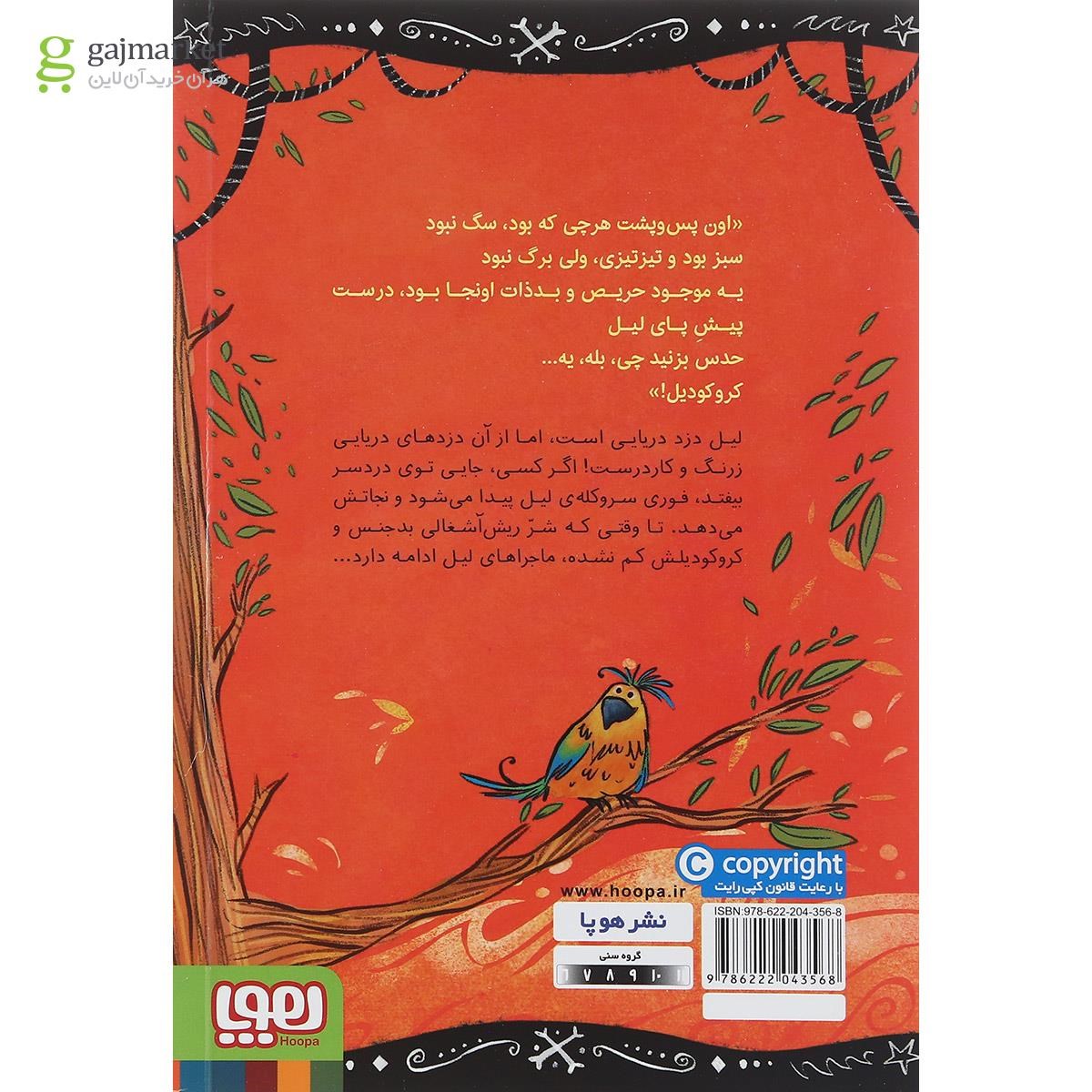 تصویر از کتاب دزد دریایی مخفی مجموعه لیل ماجراجو جلد 1