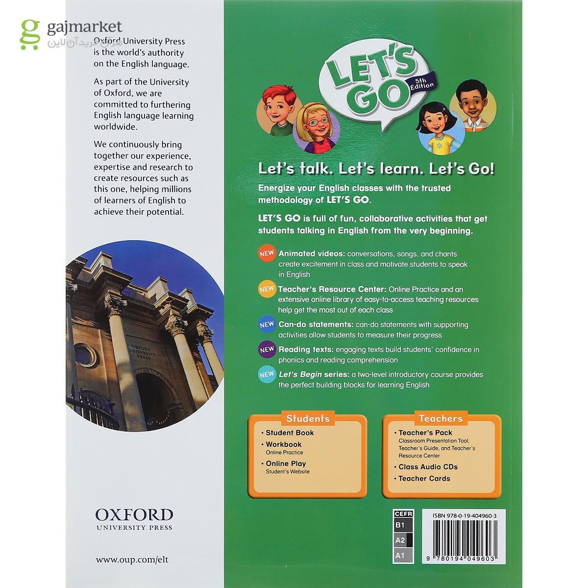 تصویر از Let's Go 4 Fifth Edition Student Book + Workbook