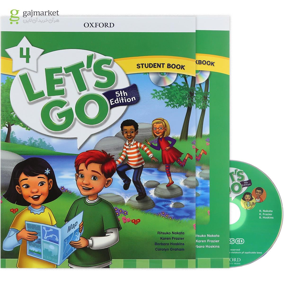تصویر از Let's Go 4 Fifth Edition Student Book + Workbook