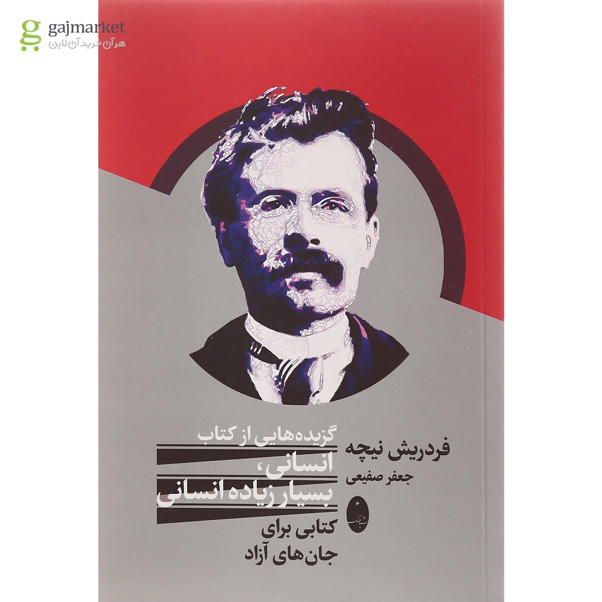تصویر از کتاب گزیده هایی از کتاب انسانی بسیار زیاده انسانی