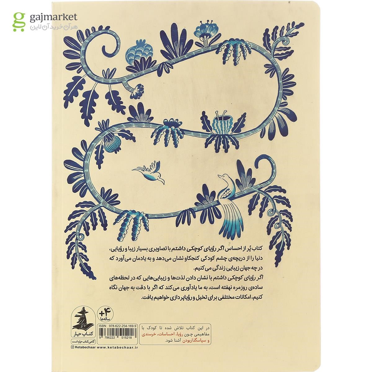 تصویر از کتاب اگر رویای کوچکی داشتم