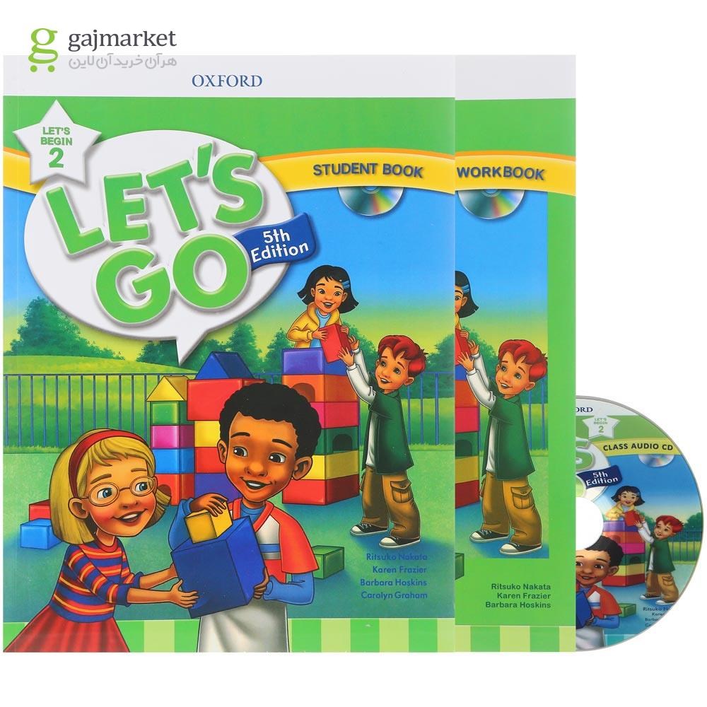 تصویر از Let's Go Let's Begin 2 Fifth Edition Student Book + Workbook