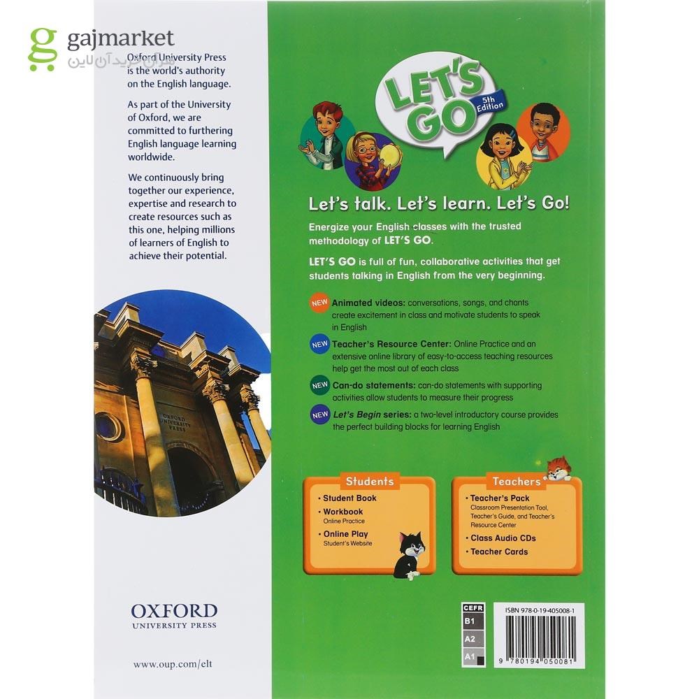 تصویر از Let's Go Let's Begin 2 Fifth Edition Student Book + Workbook