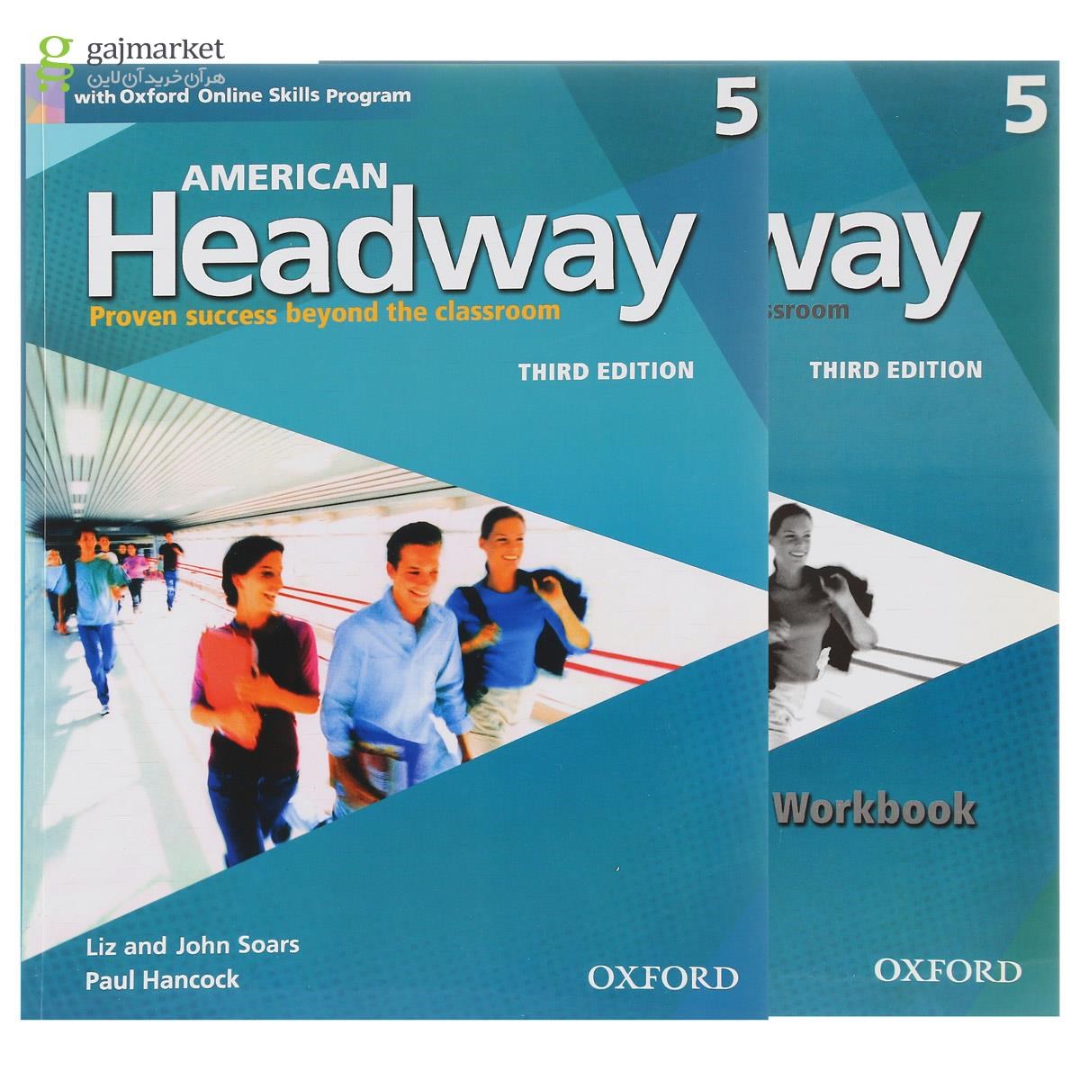 تصویر از American Headway 5 Third Edition Student's Book + Workbook