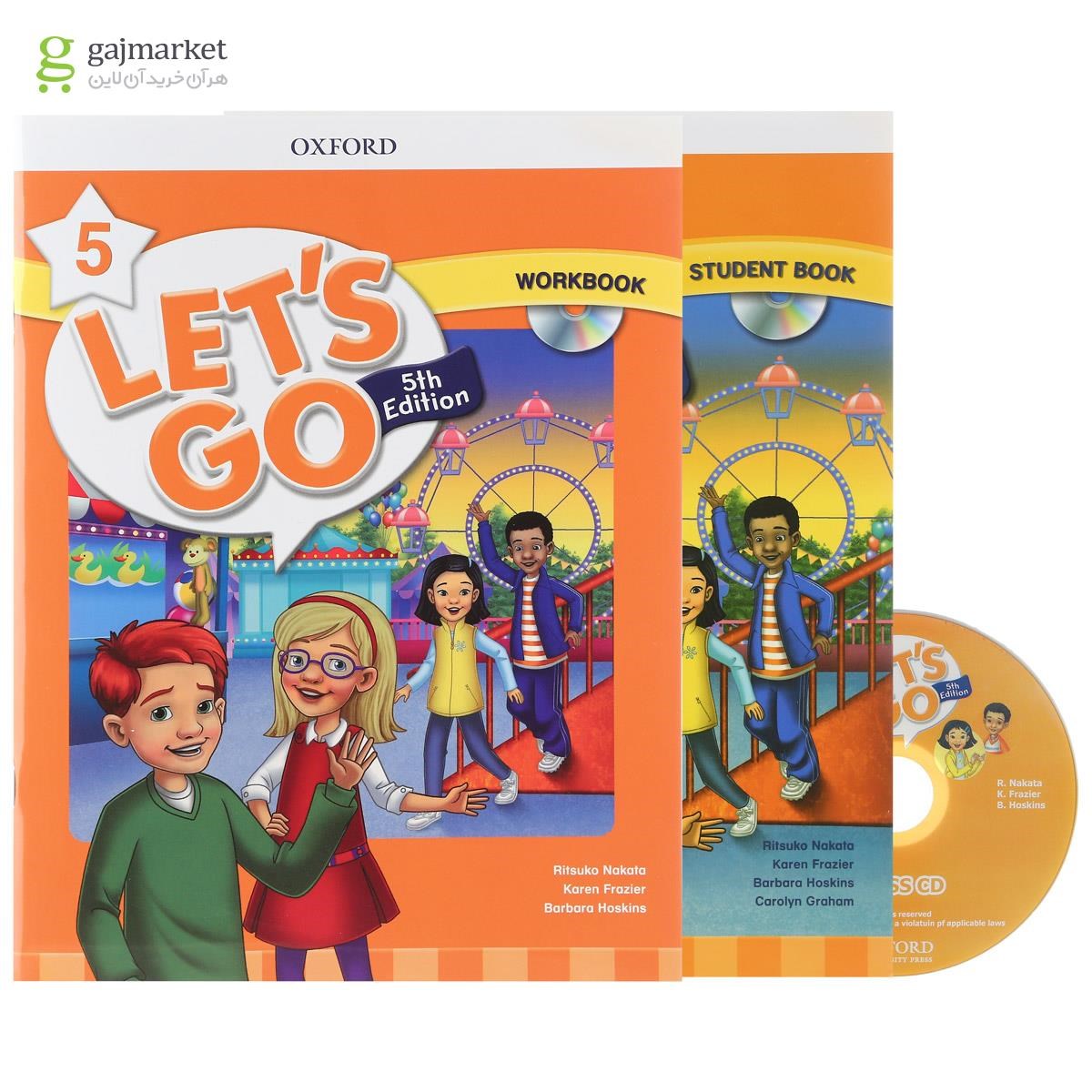 تصویر از Let's Go 5 Fifth Edition Student Book + Workbook
