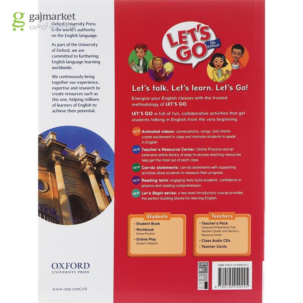 تصویر از Let's Go 1 Fifth Edition Student's Book + Workbook