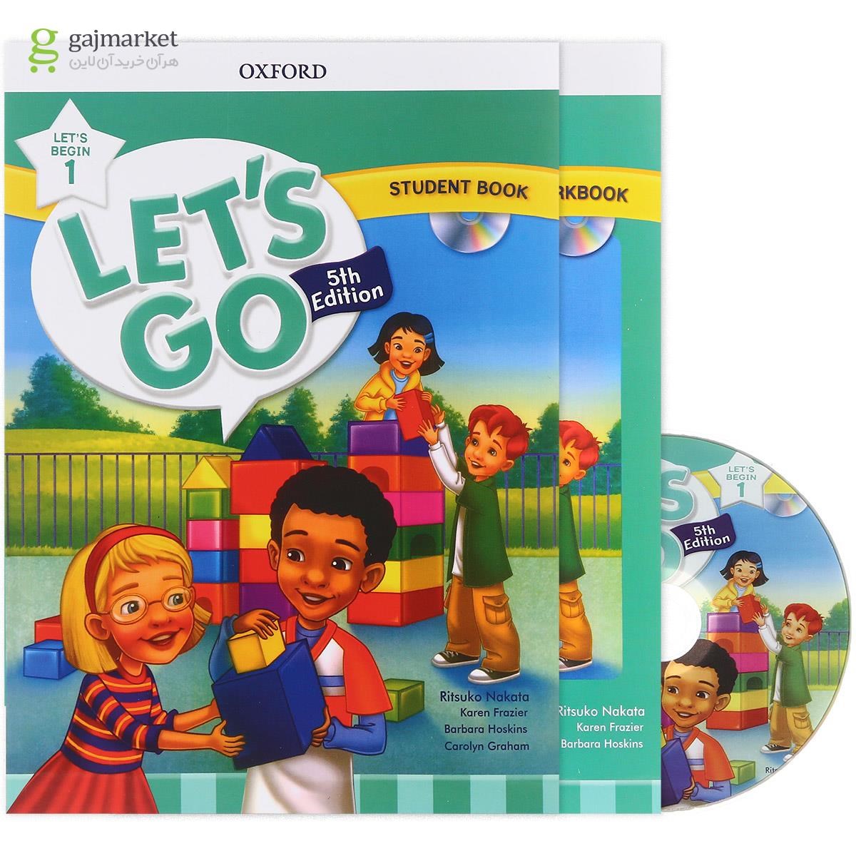 تصویر از Let's Go Let's Begin 1 Fifth Edition Student Book + Workbook