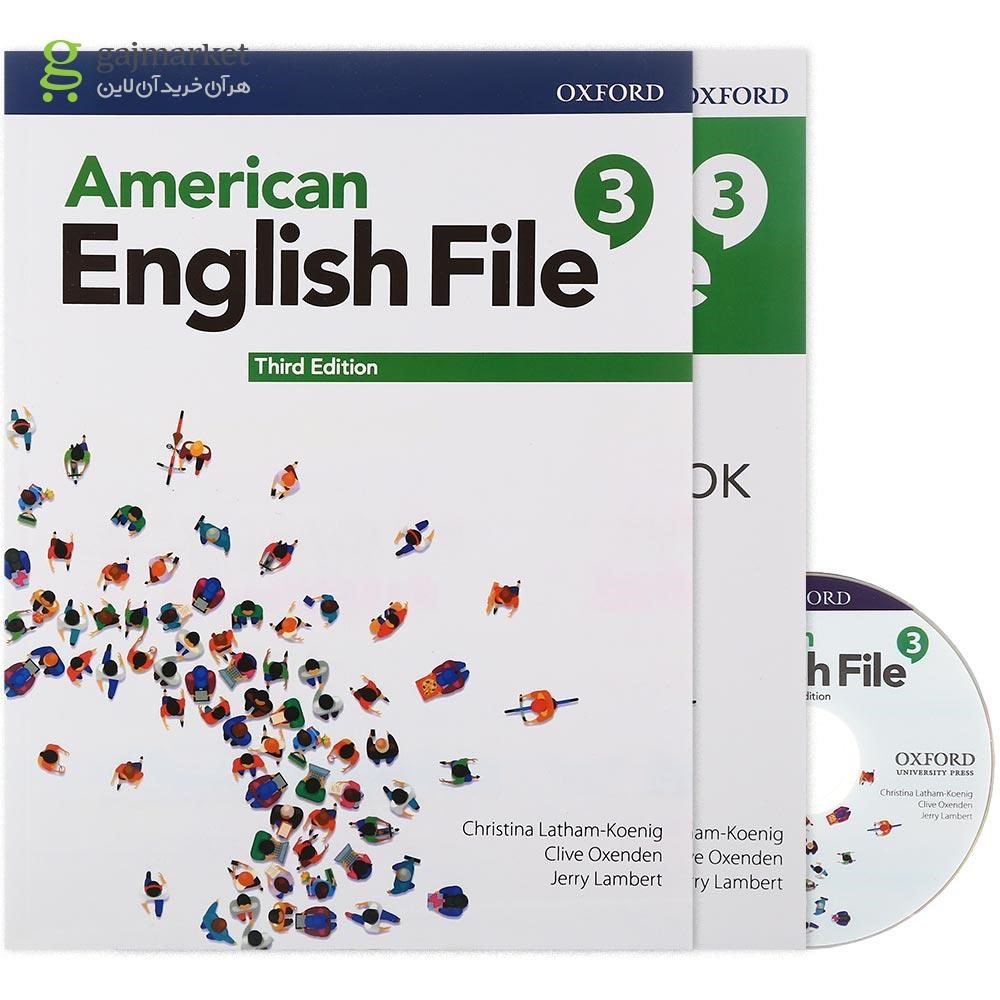 تصویر از American English File 3 Third Edition Student's Book + Workbook