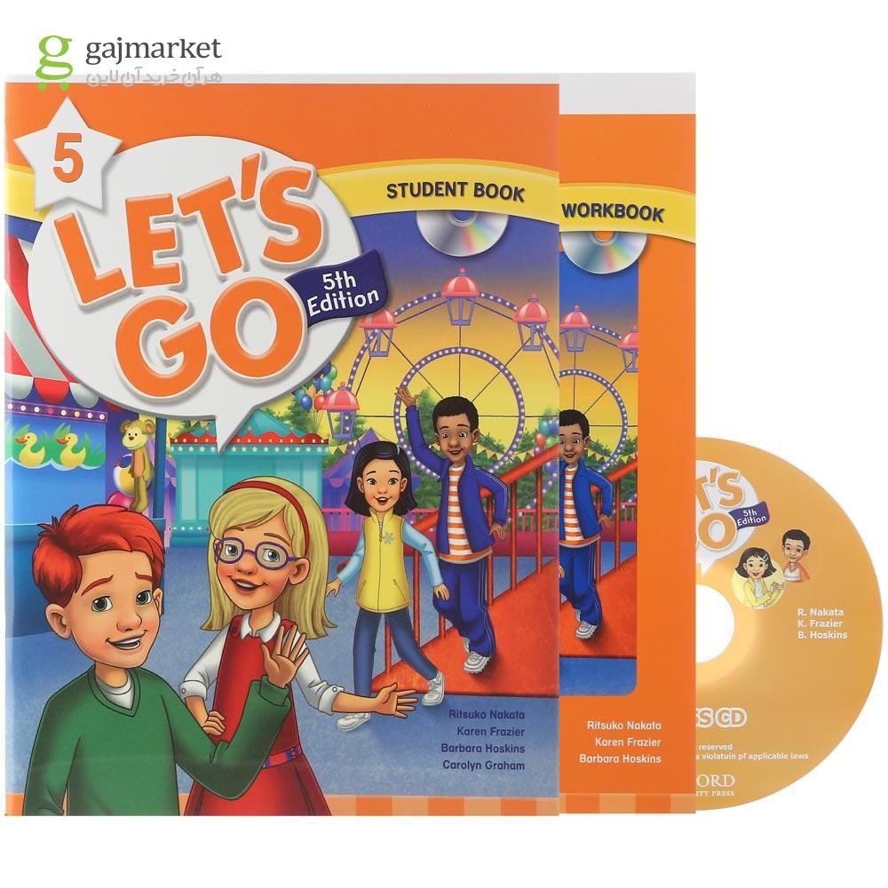 تصویر از Let's Go 5 Fifth Edition Student's Book + Workbook