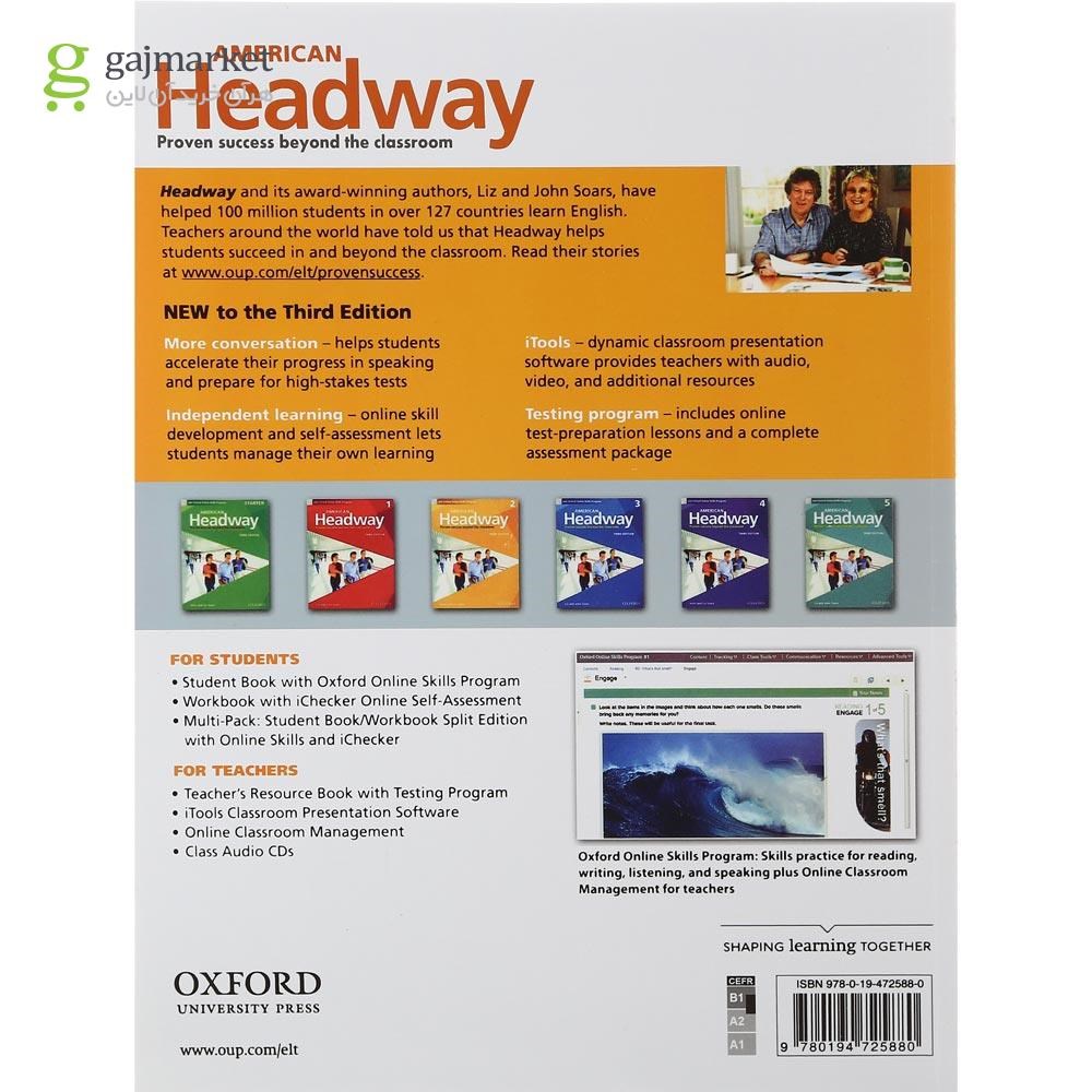 تصویر از American Headway 2 Third Edition Student's Book + Workbook