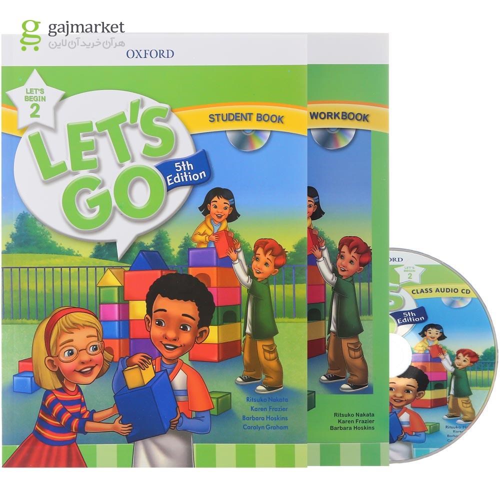 تصویر از Let's Go Let's Begin 2 Fifth Edition Student Book + Workbook