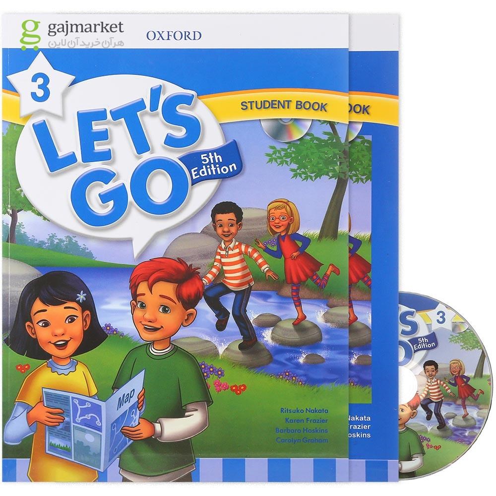 تصویر از Let's Go 3 Fifth Edition Student Book + Workbook