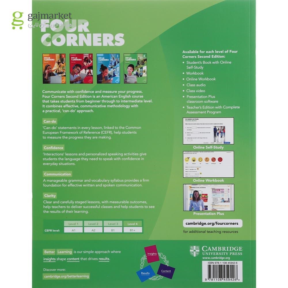 تصویر از کتاب Four Corners 4 Second Edition Workbook