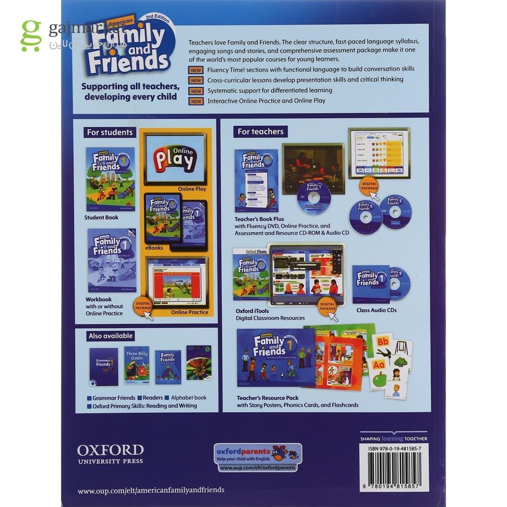 تصویر از کتاب American Family and Friends 1 Second Edition Student Book