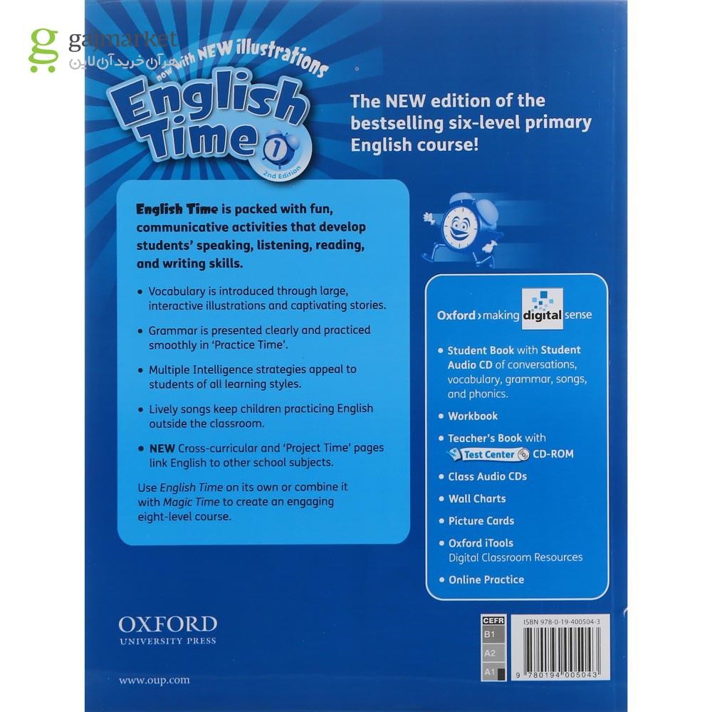 تصویر از کتاب English Time 1 Second Edition Workbook