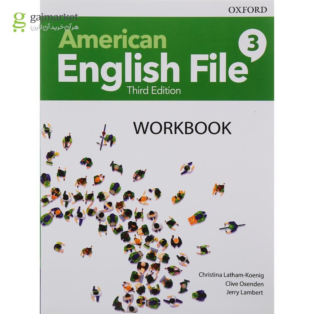 تصویر از American English File Third Edition 3 Workbook