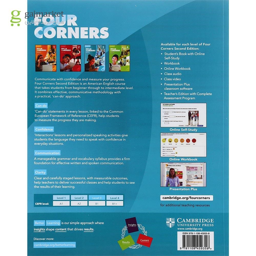 تصویر از کتاب Four Corners 3 Second Edition Workbook