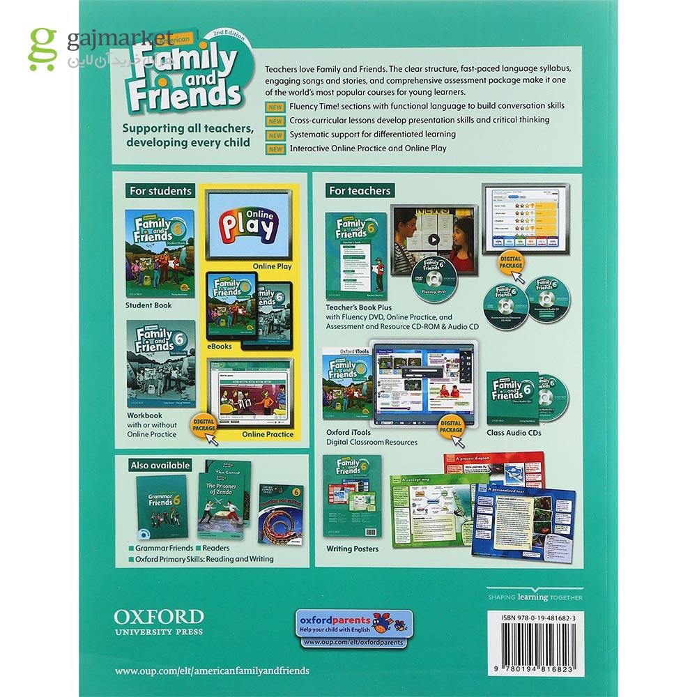 تصویر از کتاب Family and Friends 6 Second Edition Student Book