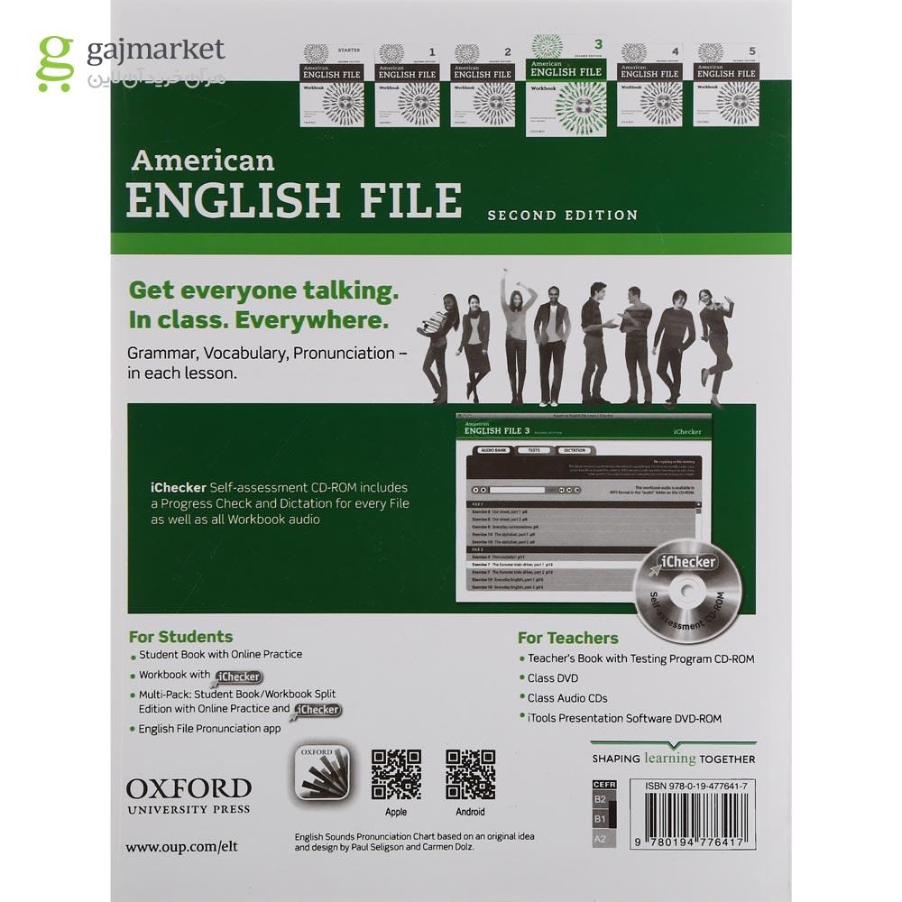 تصویر از کتاب American English File 3 Second Edition Workbook