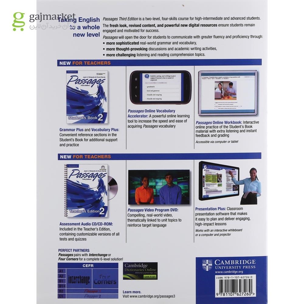 تصویر از کتاب Passages 2 Third Edition Workbook