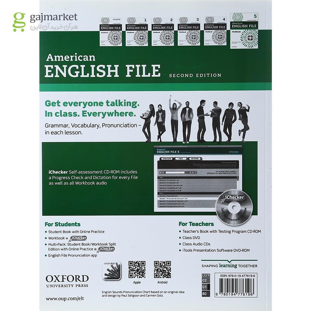 تصویر از کتاب American English File 5 Second Edition Workbook