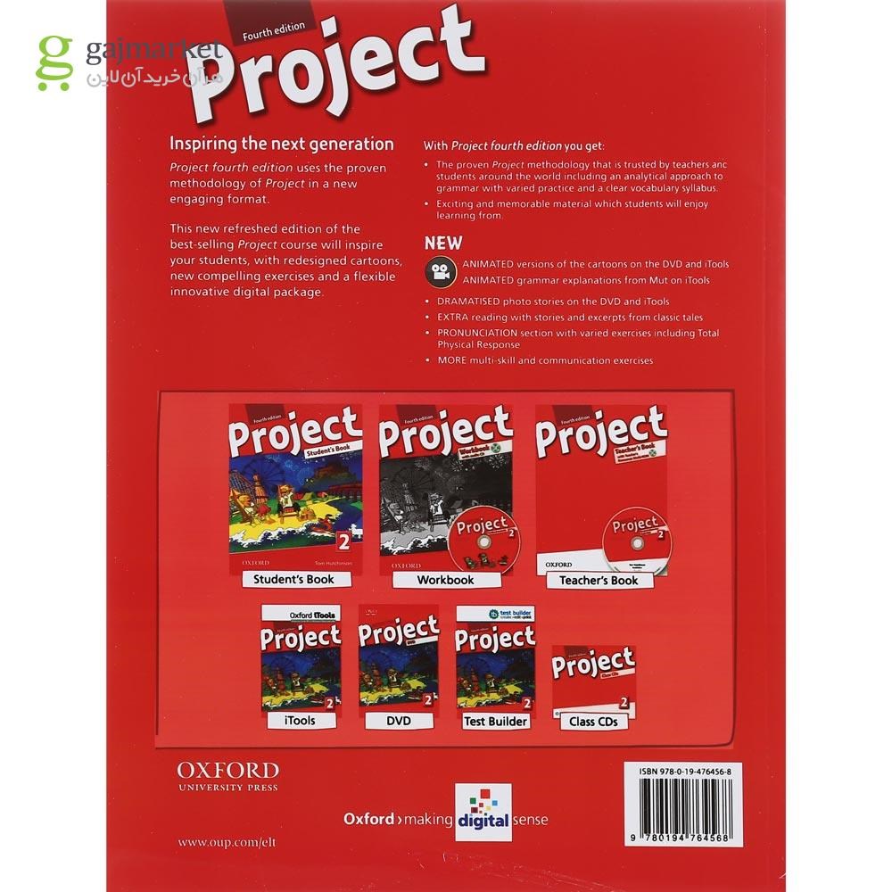 تصویر از Project 2 Fourth Edition Student's Book + Workbook