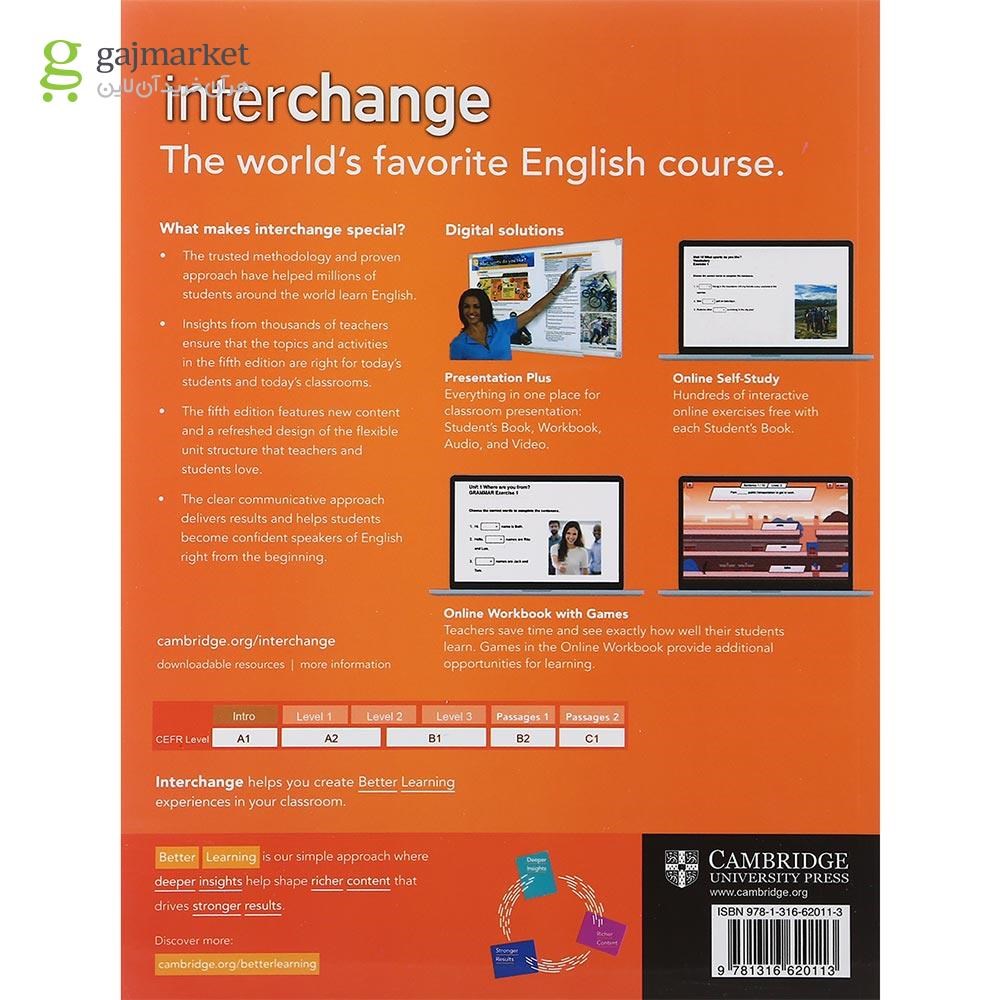 تصویر از Interchange intro Fifth Edition Student's Book + Workbook