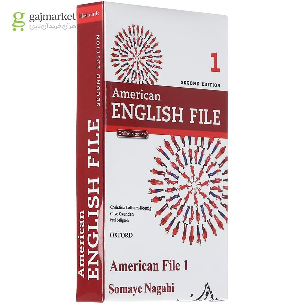 تصویر از فلش کارت American English File 1 انتشارات هدف نوین ویرایش دوم