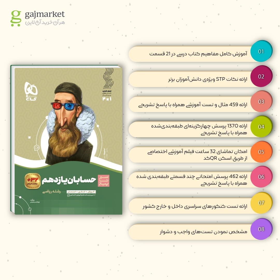 تصویر از کتاب حسابان یازدهم ریاضی سری سیر تا پیاز