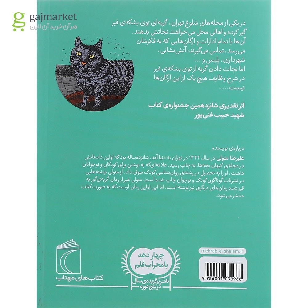 تصویر از کتاب گربه ی گور به قیر شده