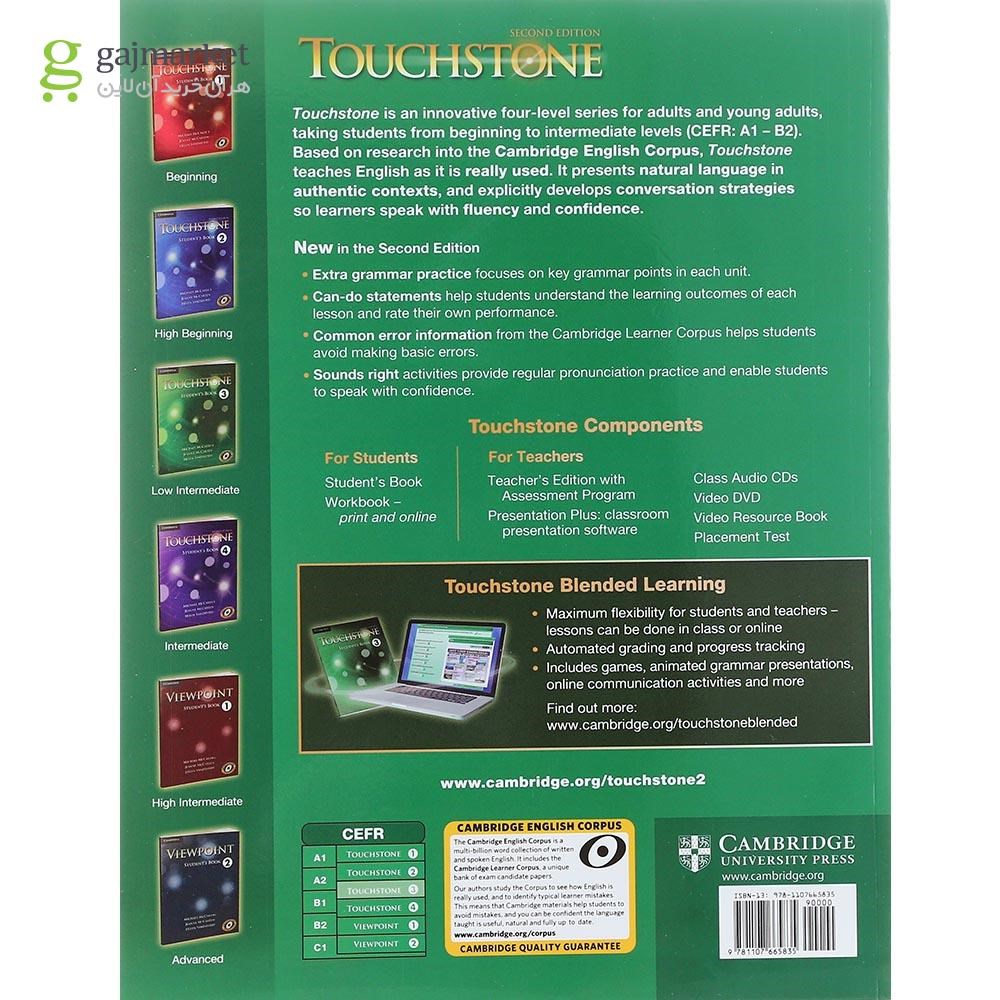 تصویر از Touchstone 3 Second Edition Student's Book + Workbook