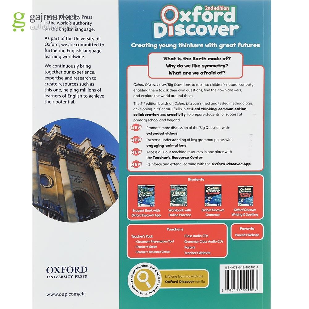 تصویر از Oxford Discover 6 Second Edition Student Book + Workbook