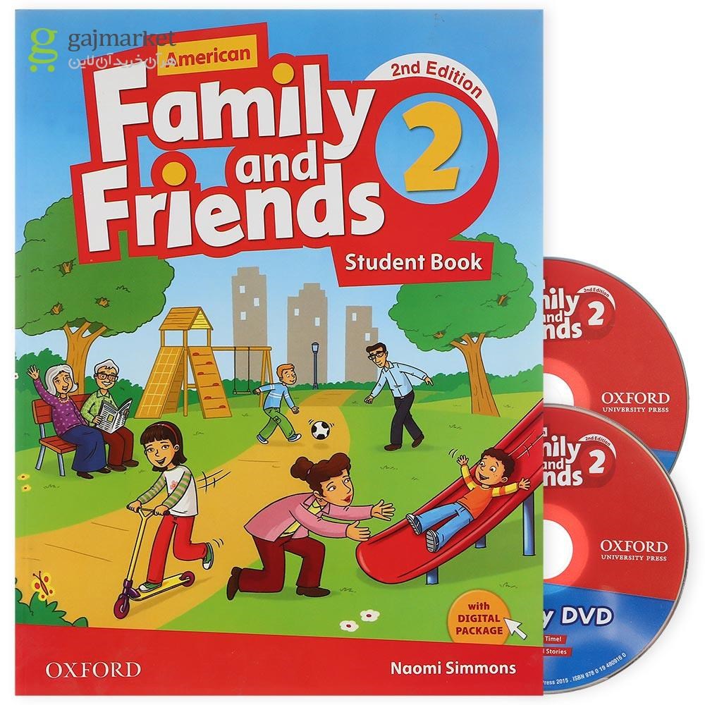 تصویر از American Family and Friends 2 Second Edition Student book