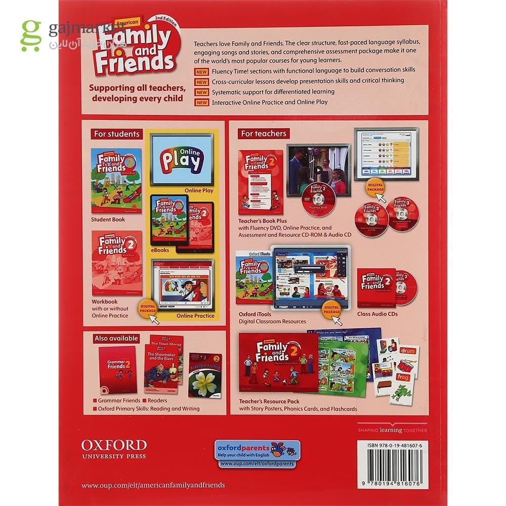 تصویر از American Family and Friends 2 Second Edition Student book