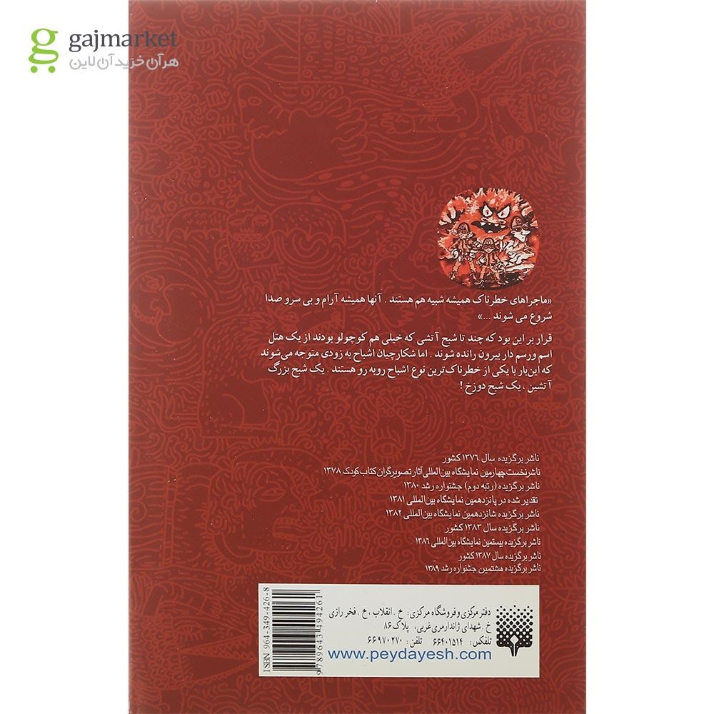 تصویر از کتاب شکار شبح آتشین مجموعه کتاب اشباح جلد 2