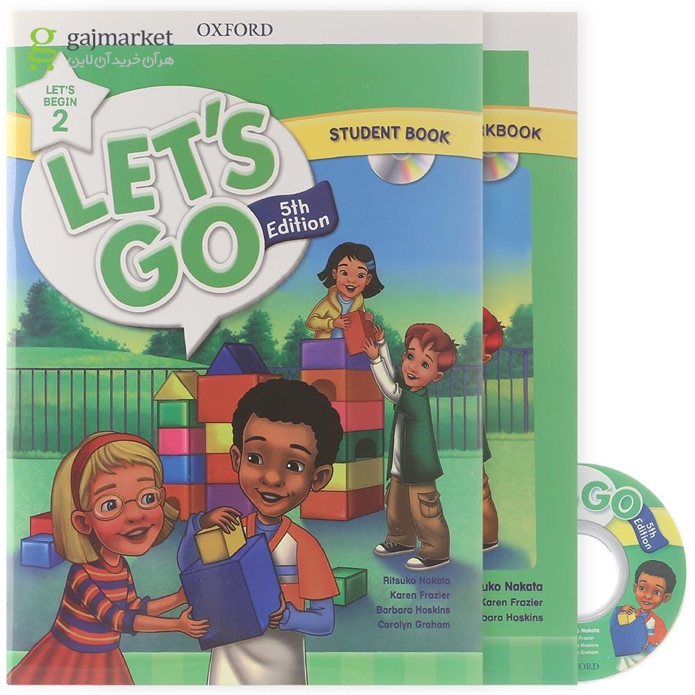تصویر از Let's Go Let's Begin 2 Fifth Edition Student Book + Workbook