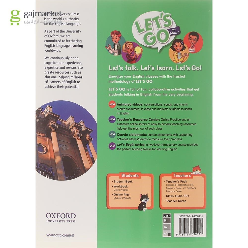 تصویر از Let's Go Let's Begin 2 Fifth Edition Student Book + Workbook