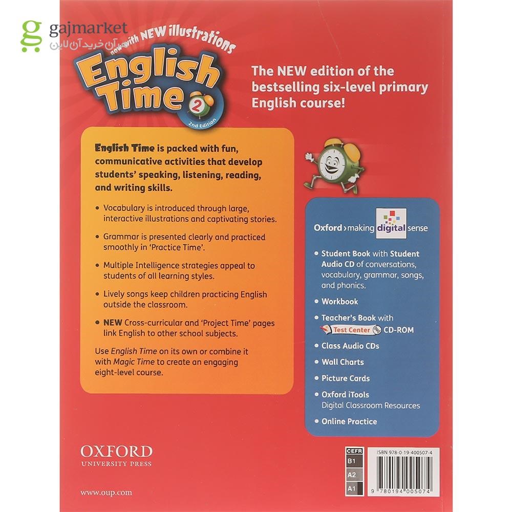 تصویر از English Time 2 Second Edition Student Book + Workbook