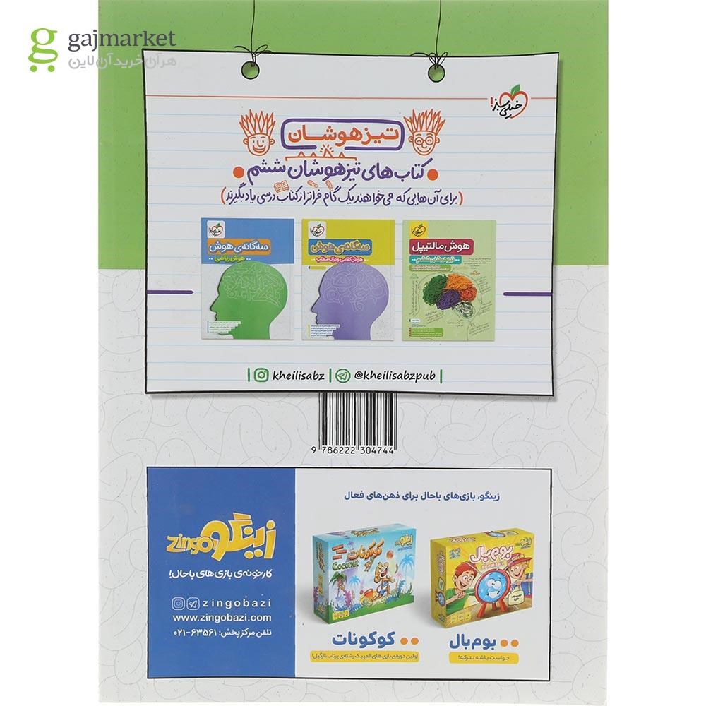 تصویر از کتاب سه گانه ی هوش تصویری ششم و نهم انتشارات خیلی سبز سال چاپ 1401