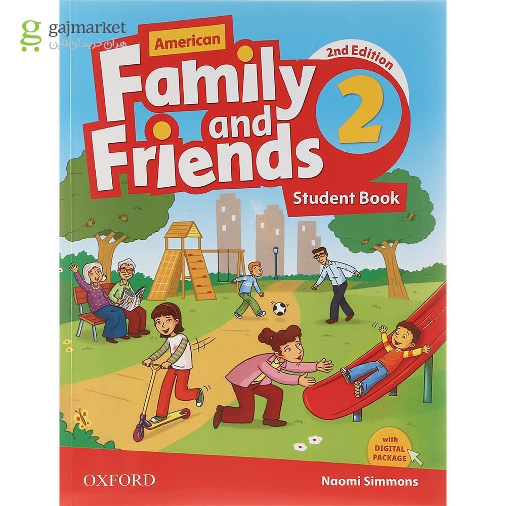 تصویر از American Family and Friends 2 Second Edition Student's Book + Workbook