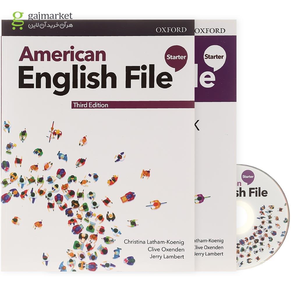 تصویر از American English File Starter Third Edition Student's Book + Workbook