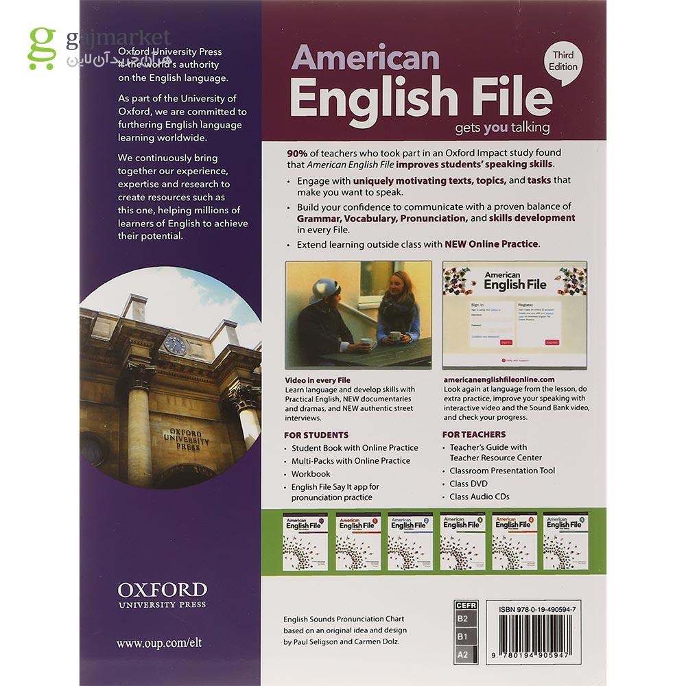 تصویر از American English File Starter Third Edition Student's Book + Workbook