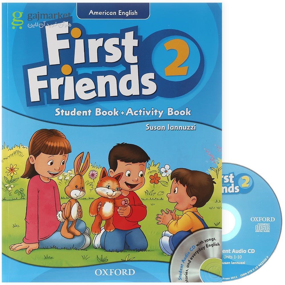 تصویر از American First Friends 2 Student's Book + Activity Book