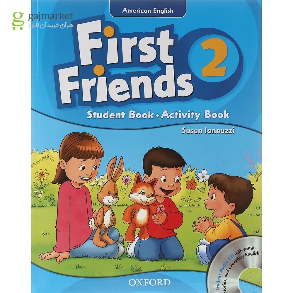 تصویر از American First Friends 2 Student's Book + Activity Book