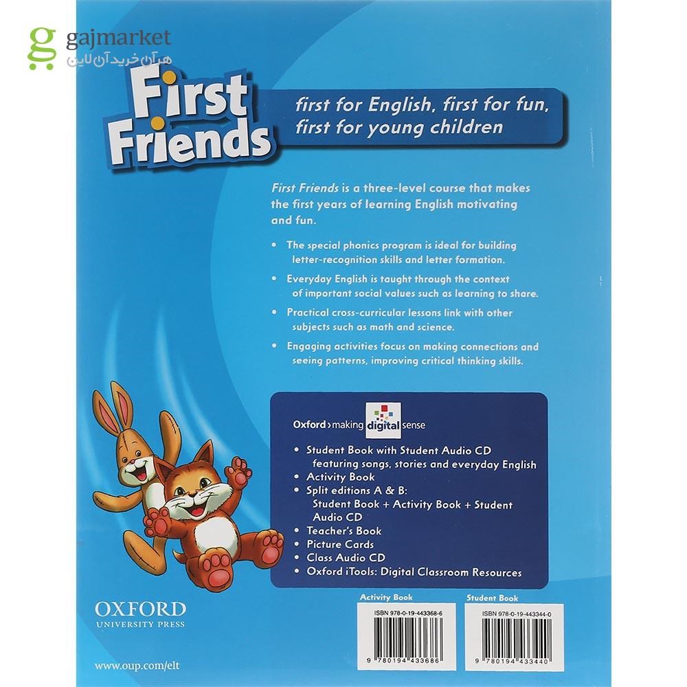 تصویر از American First Friends 2 Student's Book + Activity Book