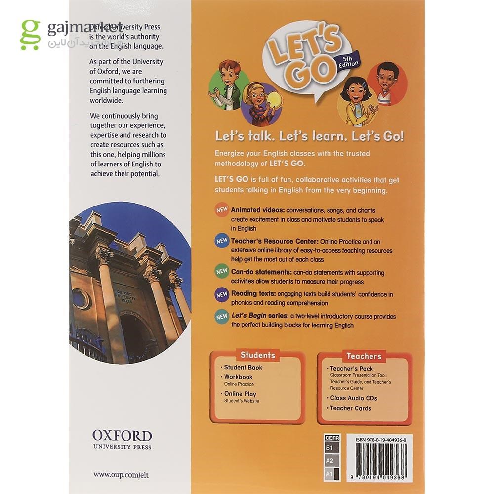 تصویر از Let's Go 2 Fifth Edition Student's Book + Workbook
