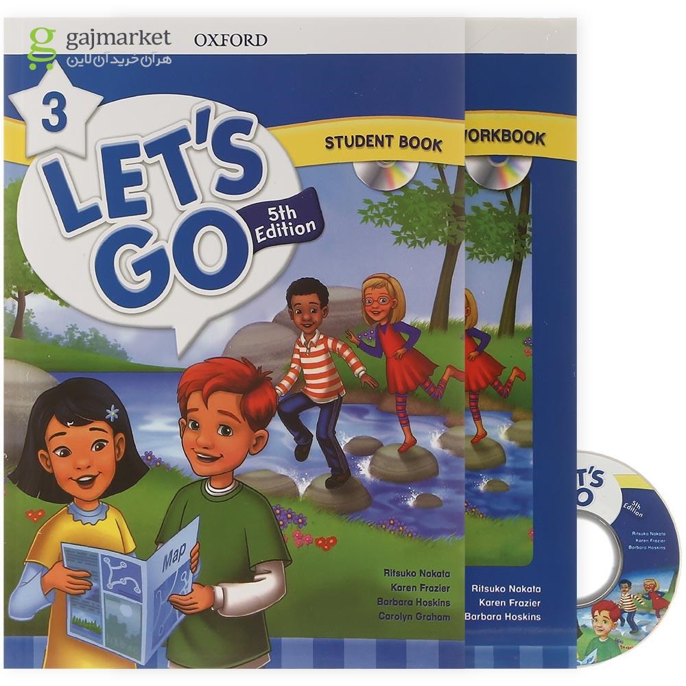 تصویر از Let's Go 3 Fifth Edition Student book + Workbook